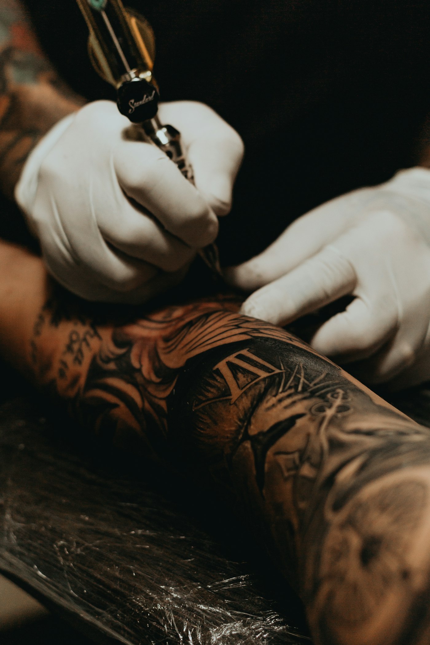 Filigree Forearm - In Progress